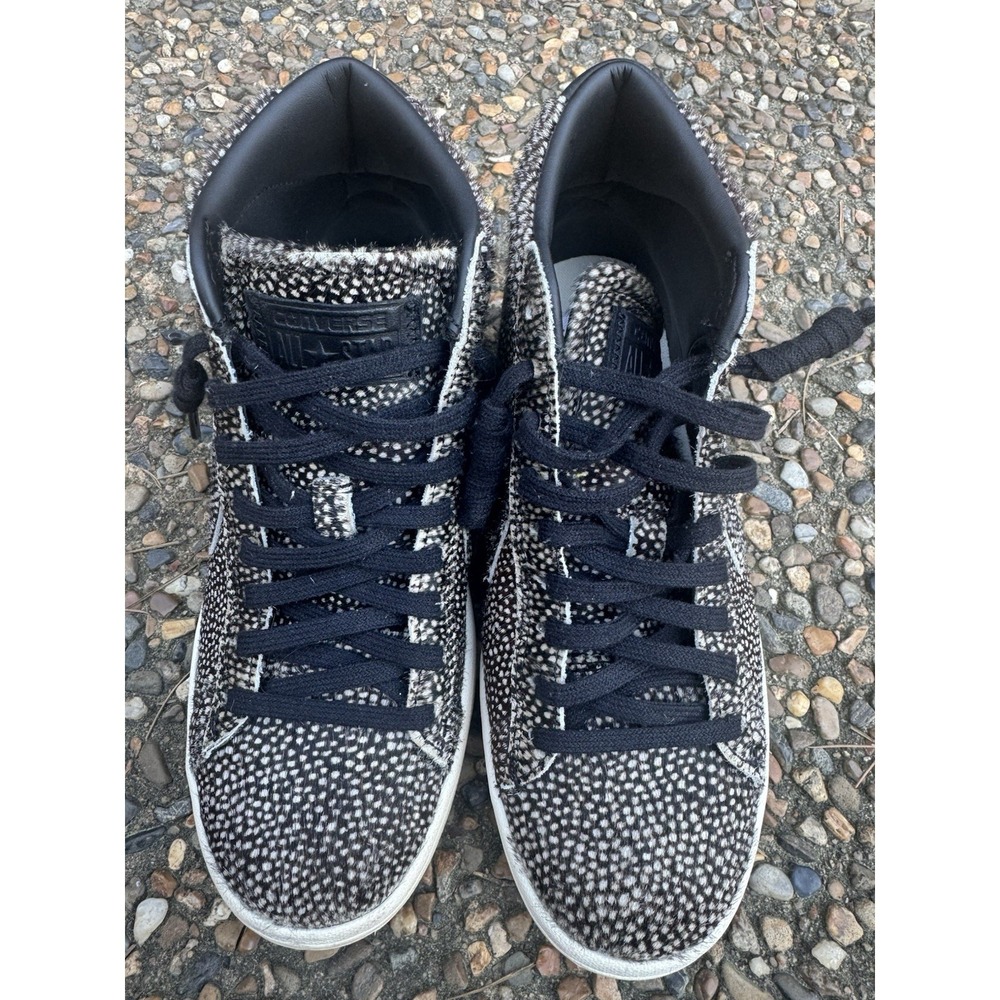 CONVERSE‎ MID PONY HAIR SNEAKERS Size 5.5